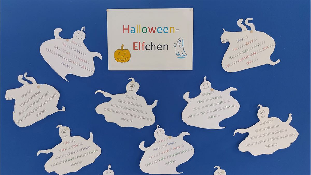 Bild: Elfchen-Gedichte zu Halloween