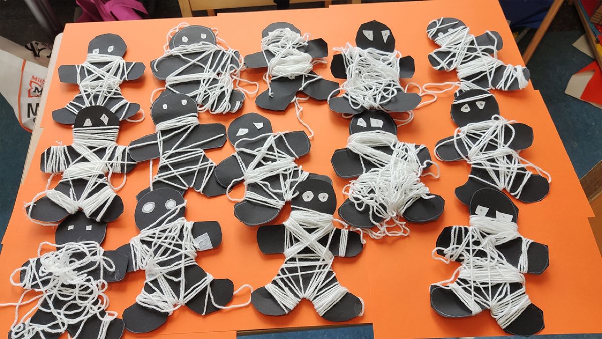 Bild: Mumien zu Halloween