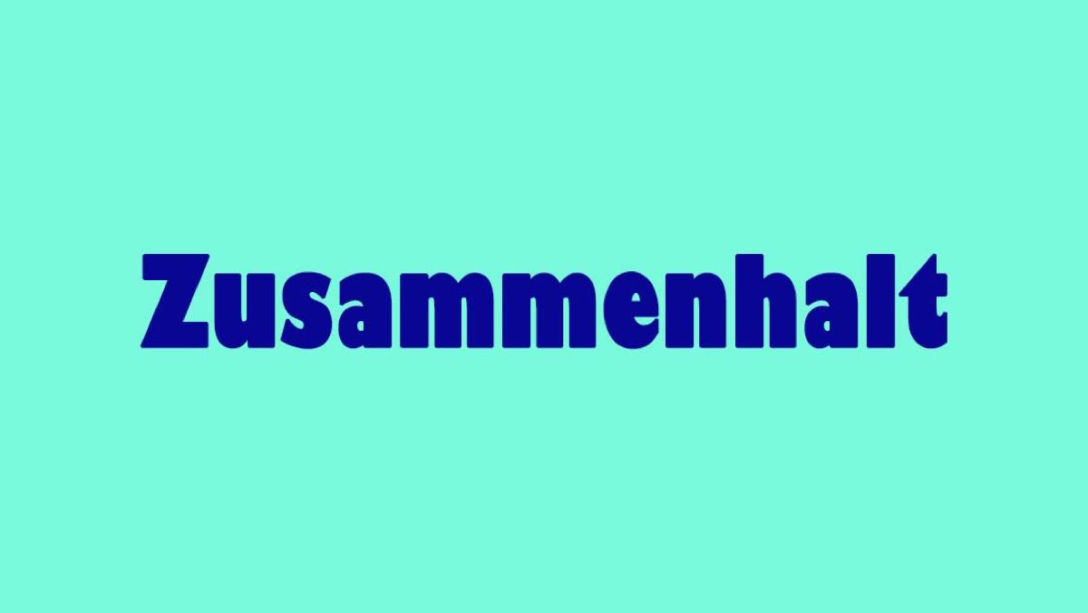 Zusammenhalt