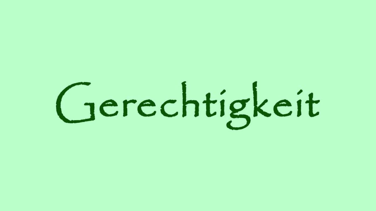 Gerechtigkeit