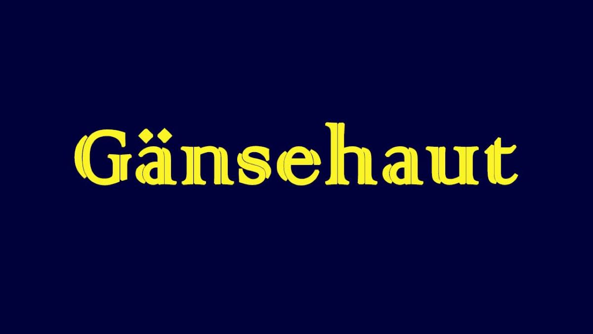 Gänsehaut