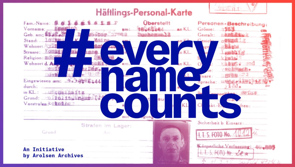 Bild: Schriftzug der Initiative #everynamecounts