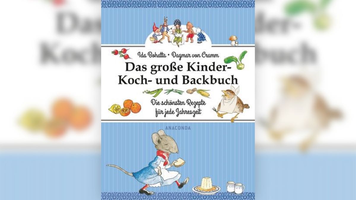 Bild: Es sind unterschiedliche Tiere zu sehen, die kochen und backen.