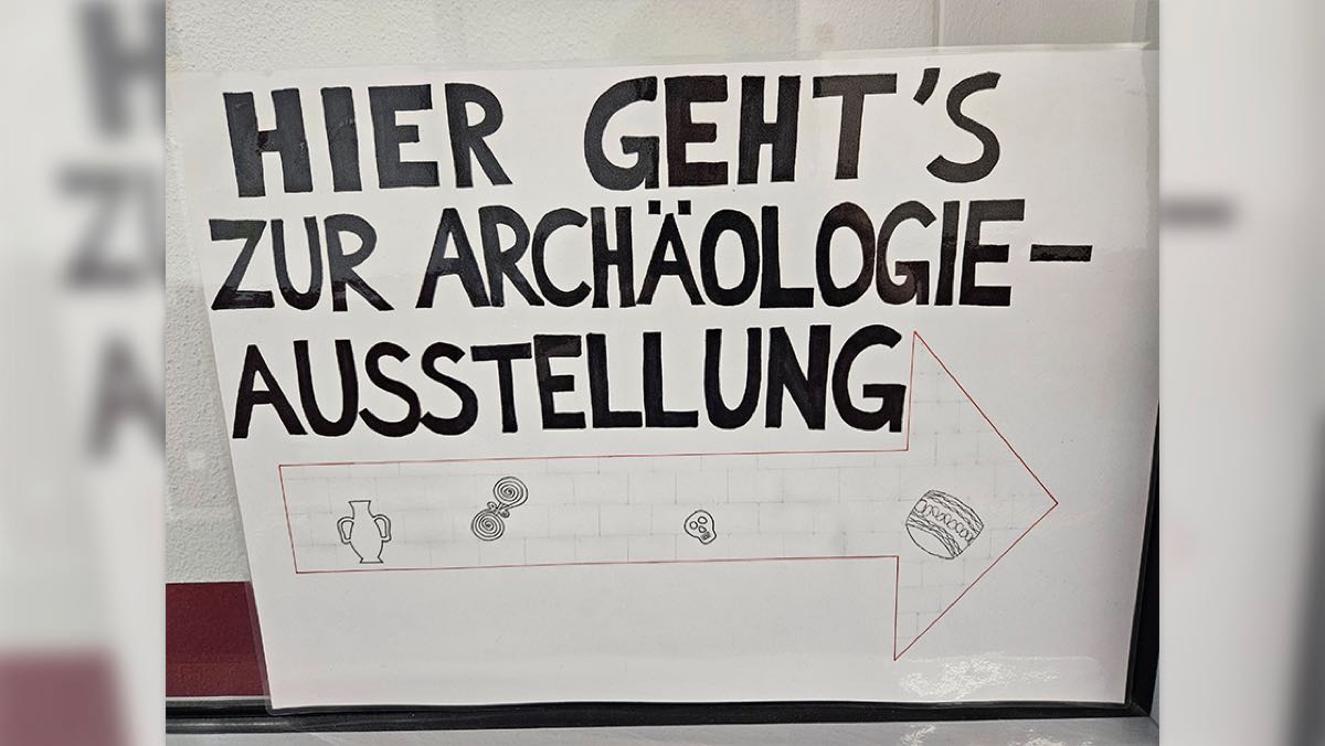 Bild: Hier geht's zur Archäologie-Ausstellung
